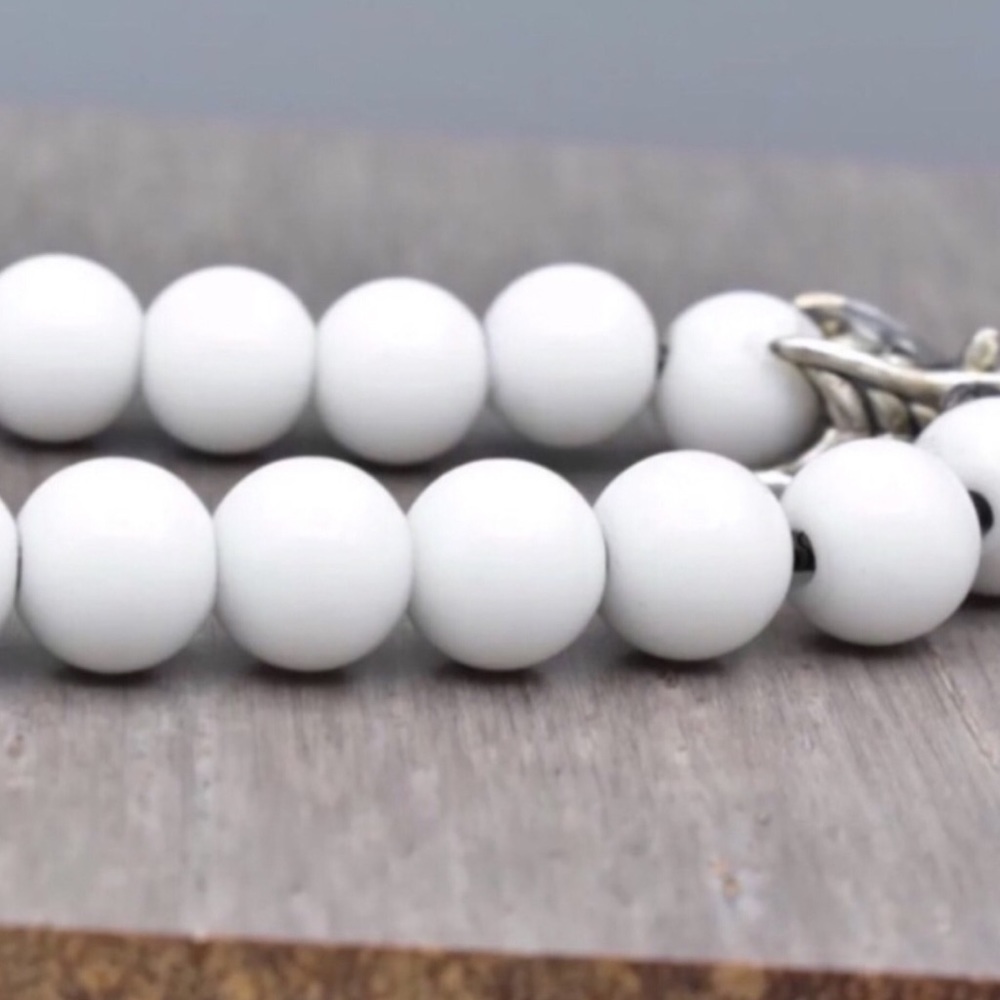 DAVID YURMAN White Agate Spiritual Beads - Picture 4 of 6